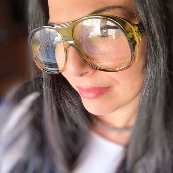 ⛔️SOLD⛔️Authentic GUCCI 60 Aviator acetate optical glasses/Sunglasses - Picture 11 of 12